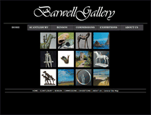 Tablet Screenshot of barwellgallery.co.uk